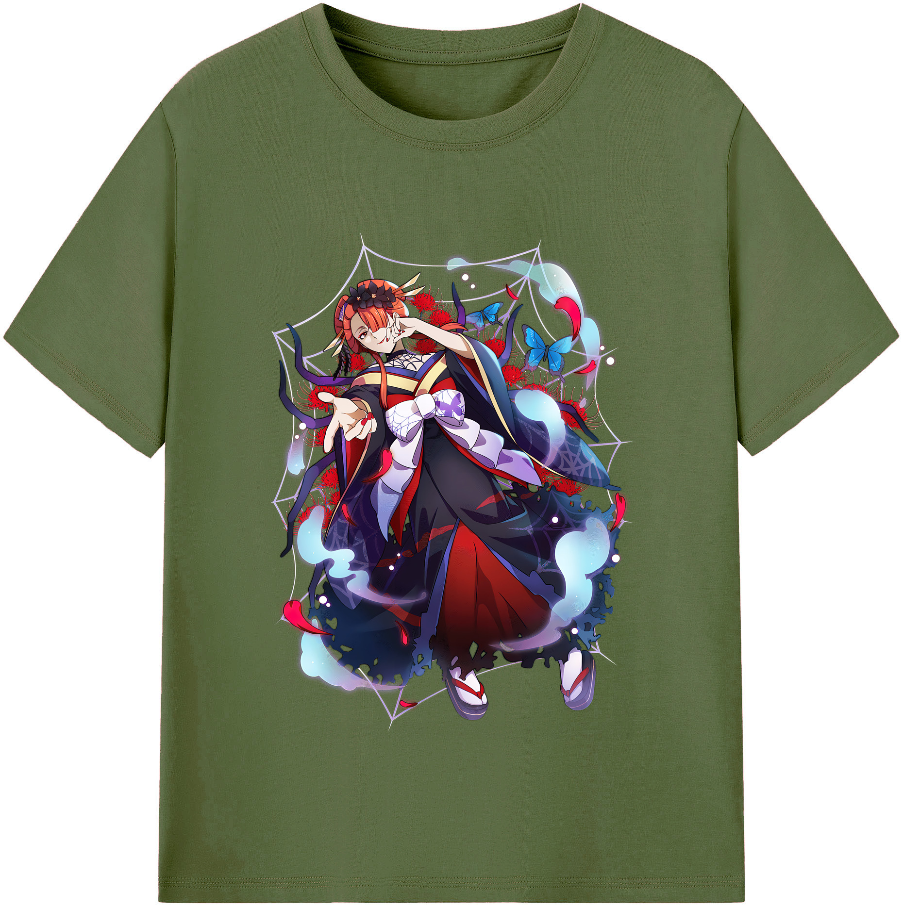 （画像用） 文豪ストレイドッグス Bungo Stray Dogs 綿100％半袖Tシャツ（フロントプリント）
